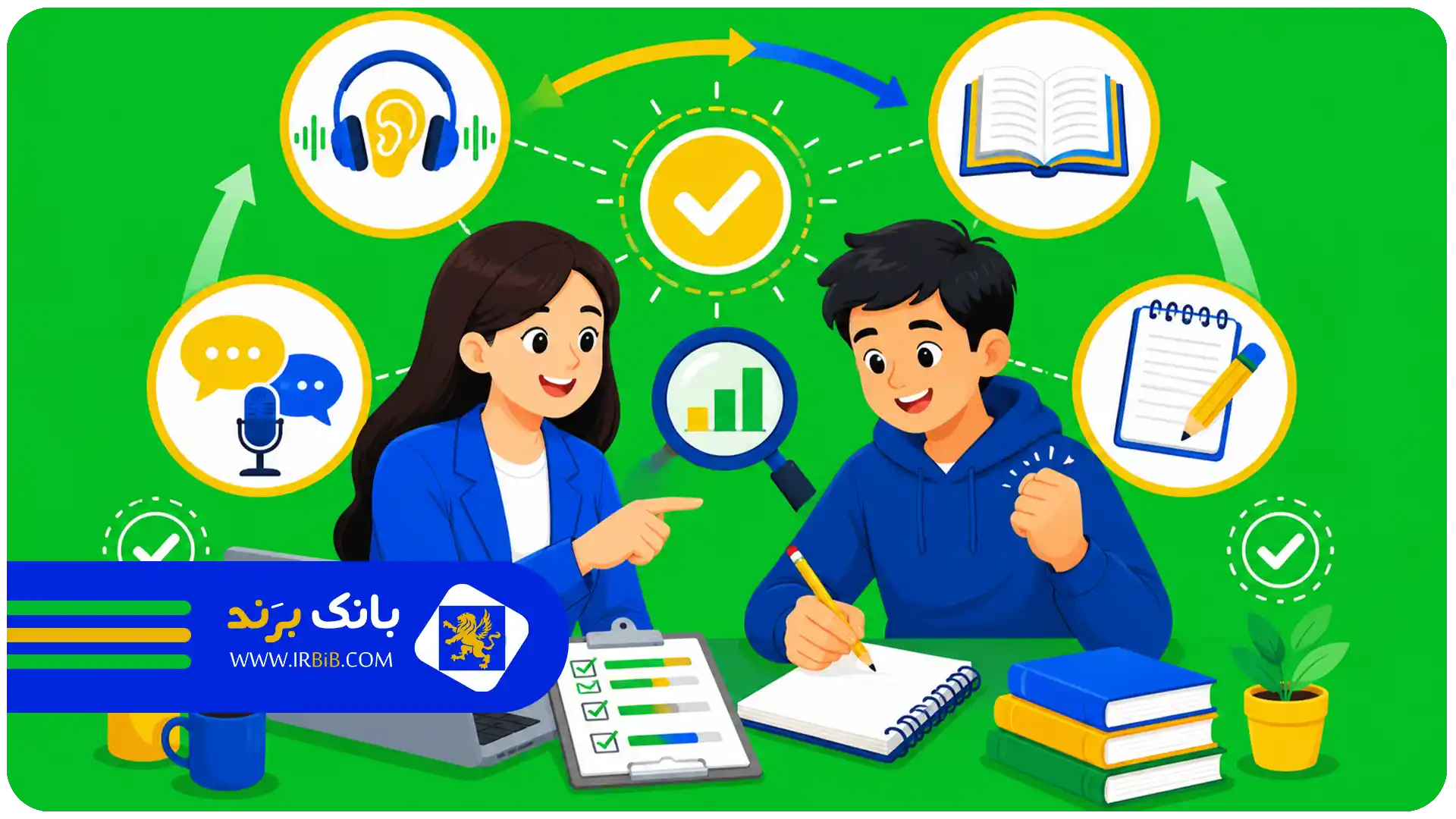 بهترین مدرس آیلتس در تهران | رفع نقاط ضعف در چهار مهارت آیلتس