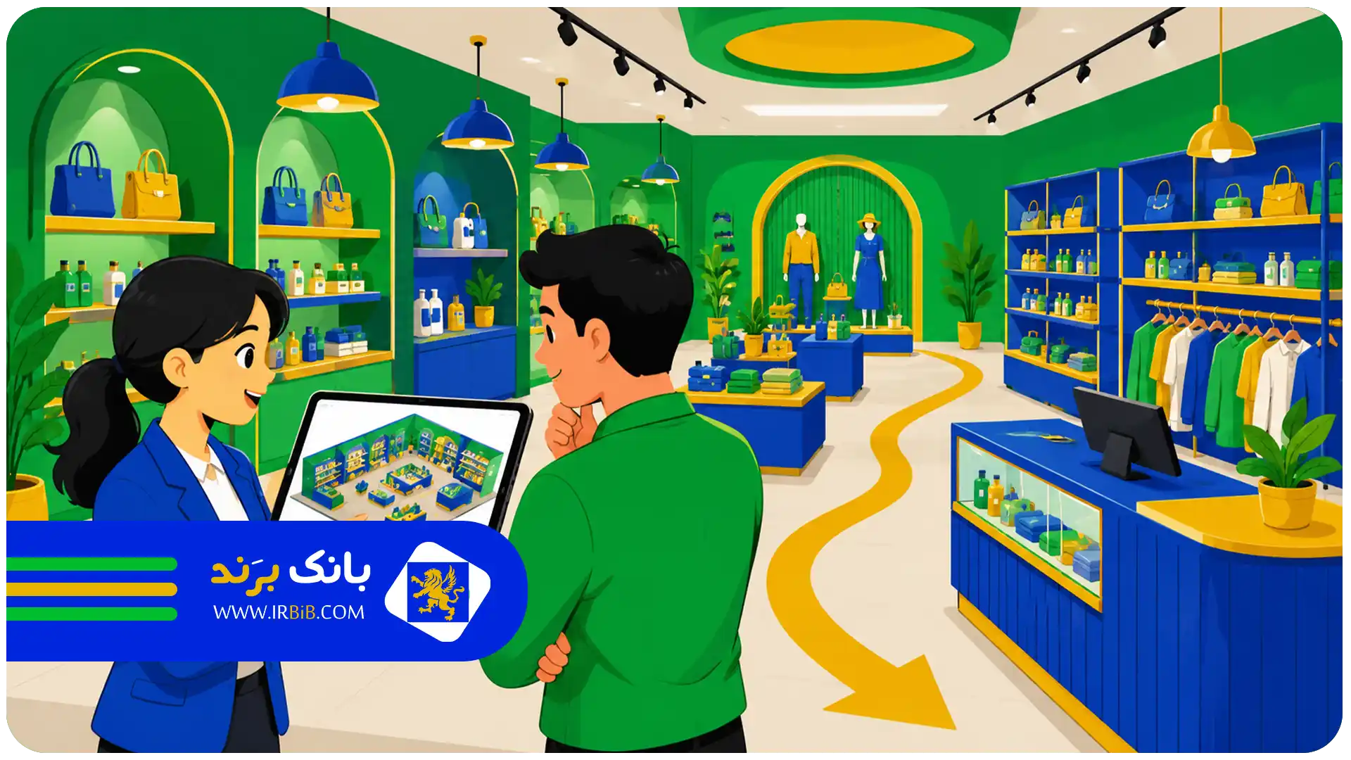 بهترین شرکت طراحی دکوراسیون تهران | طراحی دکوراسیون تجاری و فروشگاهی
