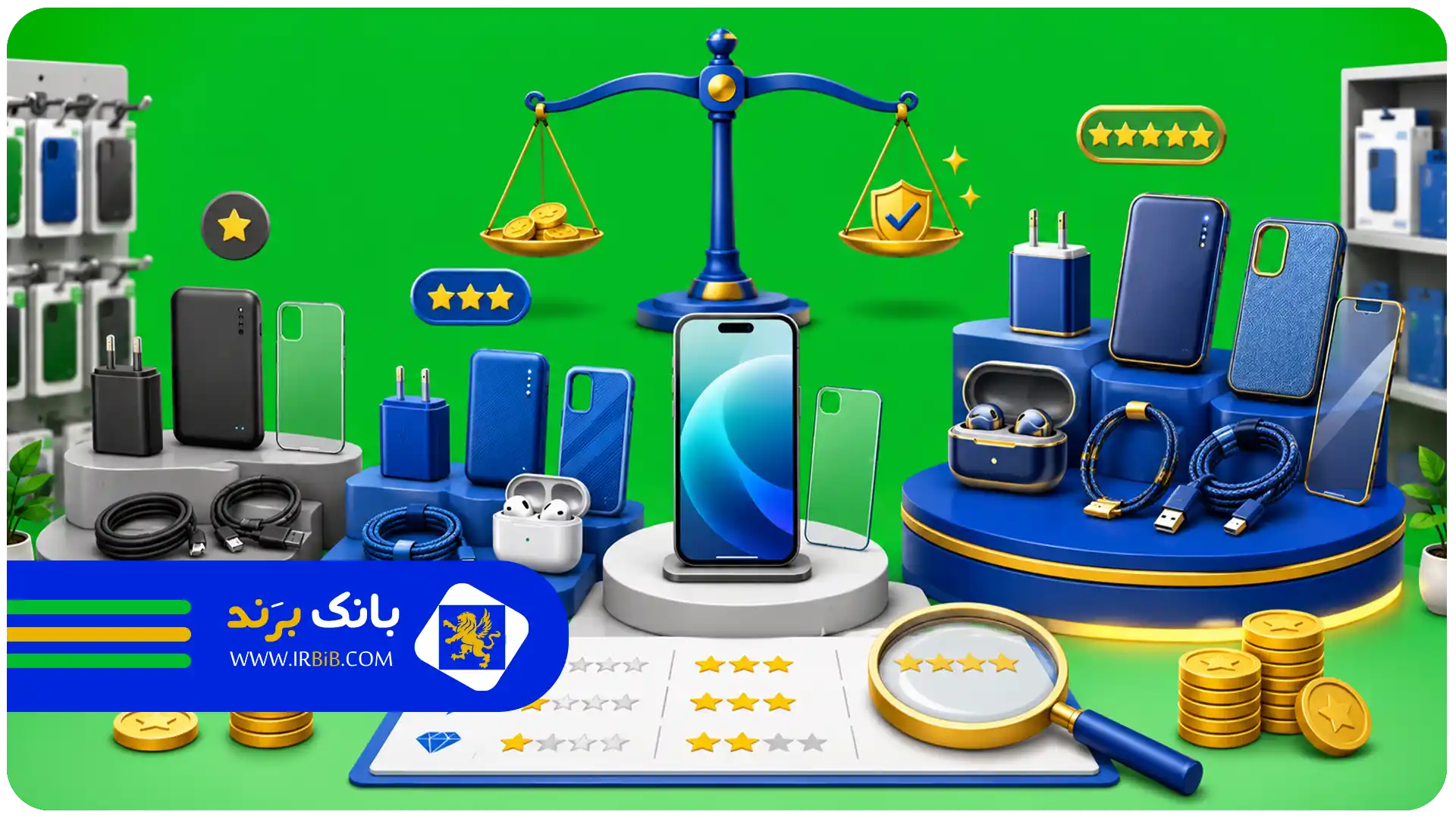 بهترین لوازم جانبی موبایل در مشهد | مقایسه کیفیت و قیمت برندها