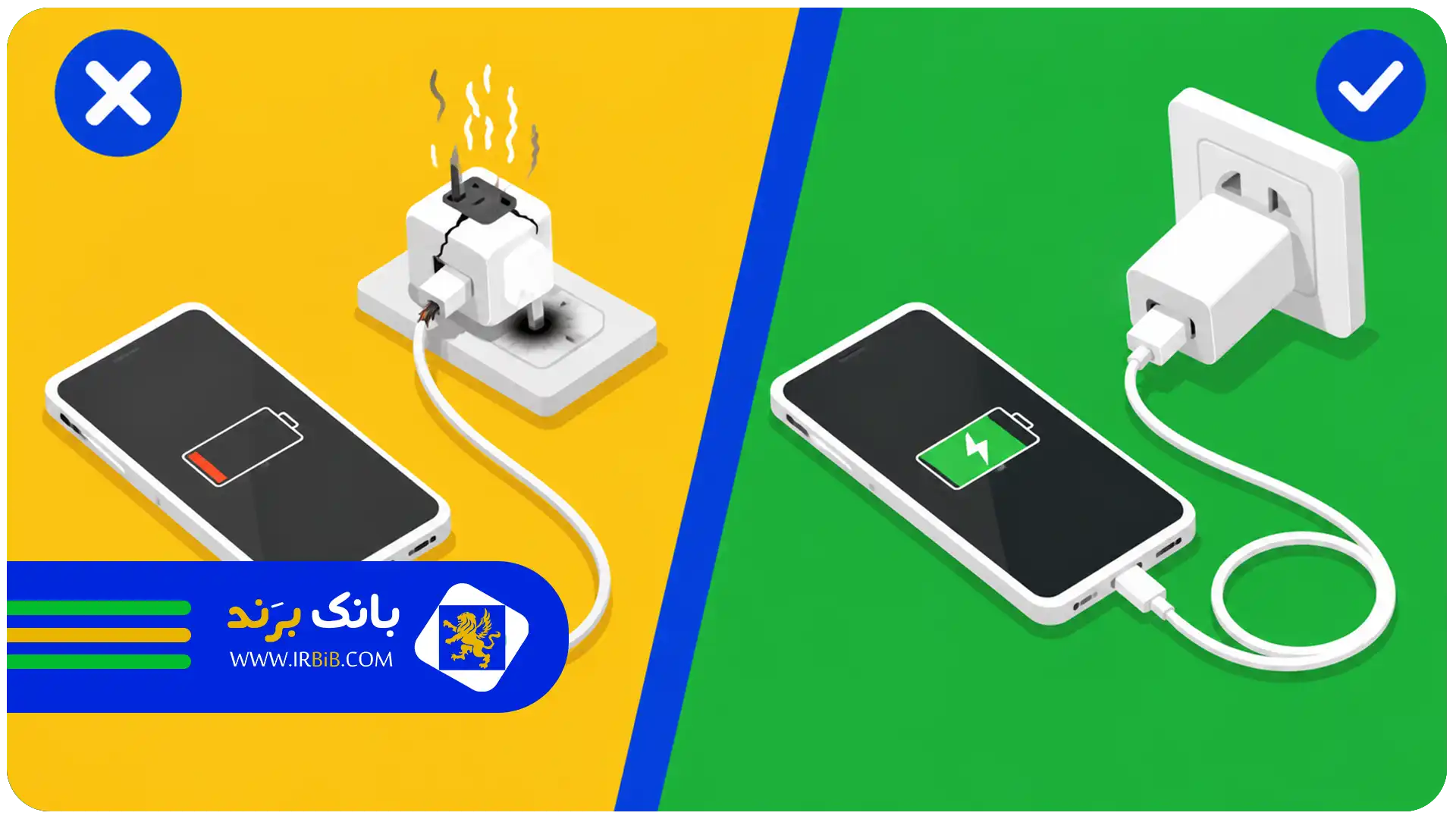 بهترین لوازم جانبی موبایل در تهران | استفاده از شارژرهای غیراستاندارد