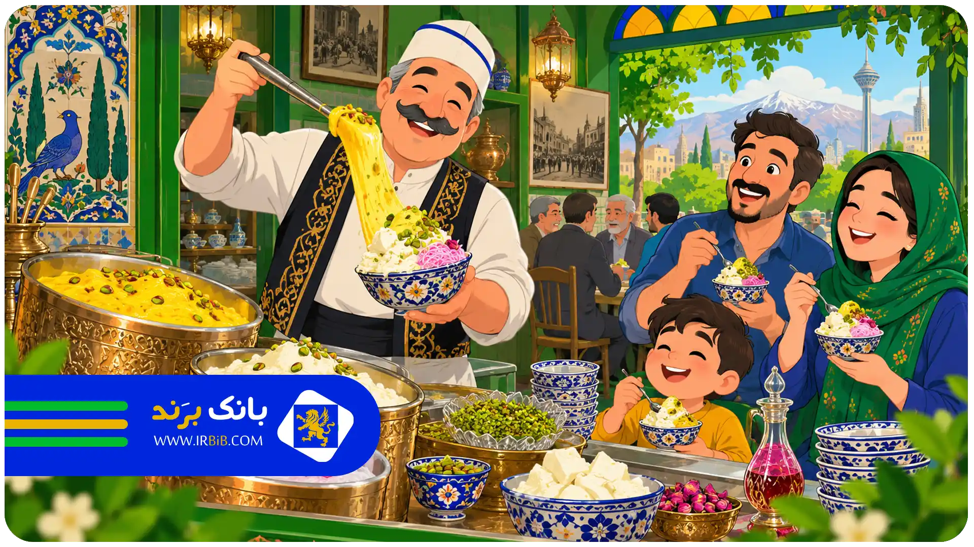بهترین بستنی فروشی در تهران | تفاوت جلاتو با بستنی معمولی