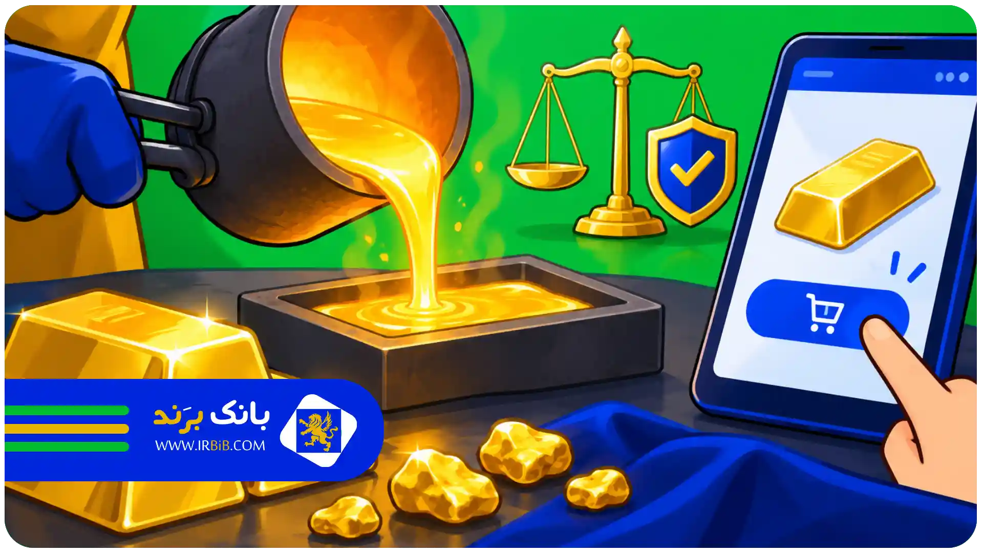 بهترین سایت خرید و فروش طلا | شفافیت قیمت و کارمزد معاملات